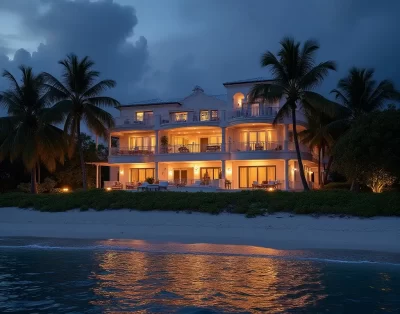 Villa with Beachfront